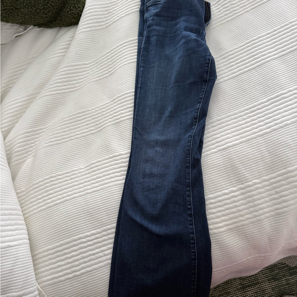 MOTHER Dark Indigo Bootcut Jeans